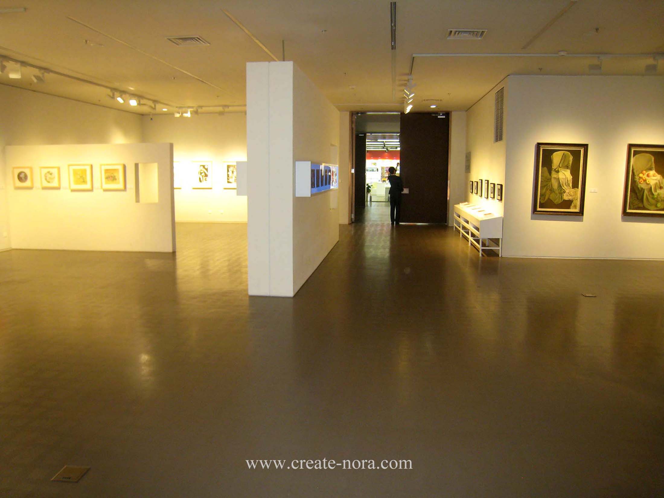 the photo of nora rubber flooring in Shanghai Art Museum 10